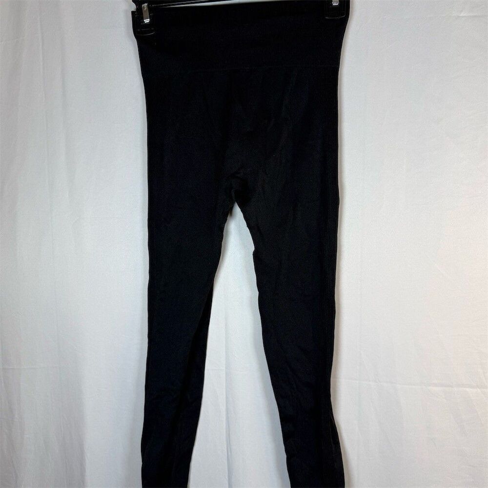 Womens Leggings Size S Black Seamless High Waist Scrunch Butt Tummy